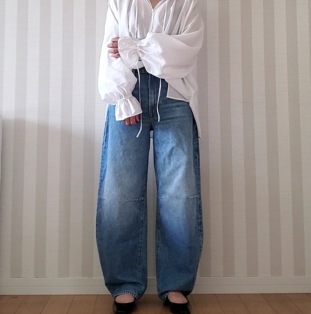 MOTHERのバルーンデニム THE PONY KEG ANKLE