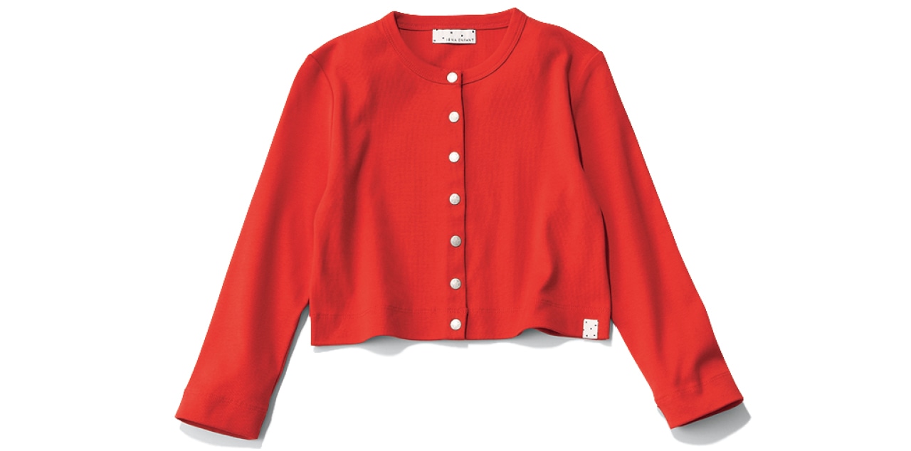 LEE限定 IÉNA ENFANT（イエナ アンファン）【洗える】【LEE別注】エトワールスナップカーディガン