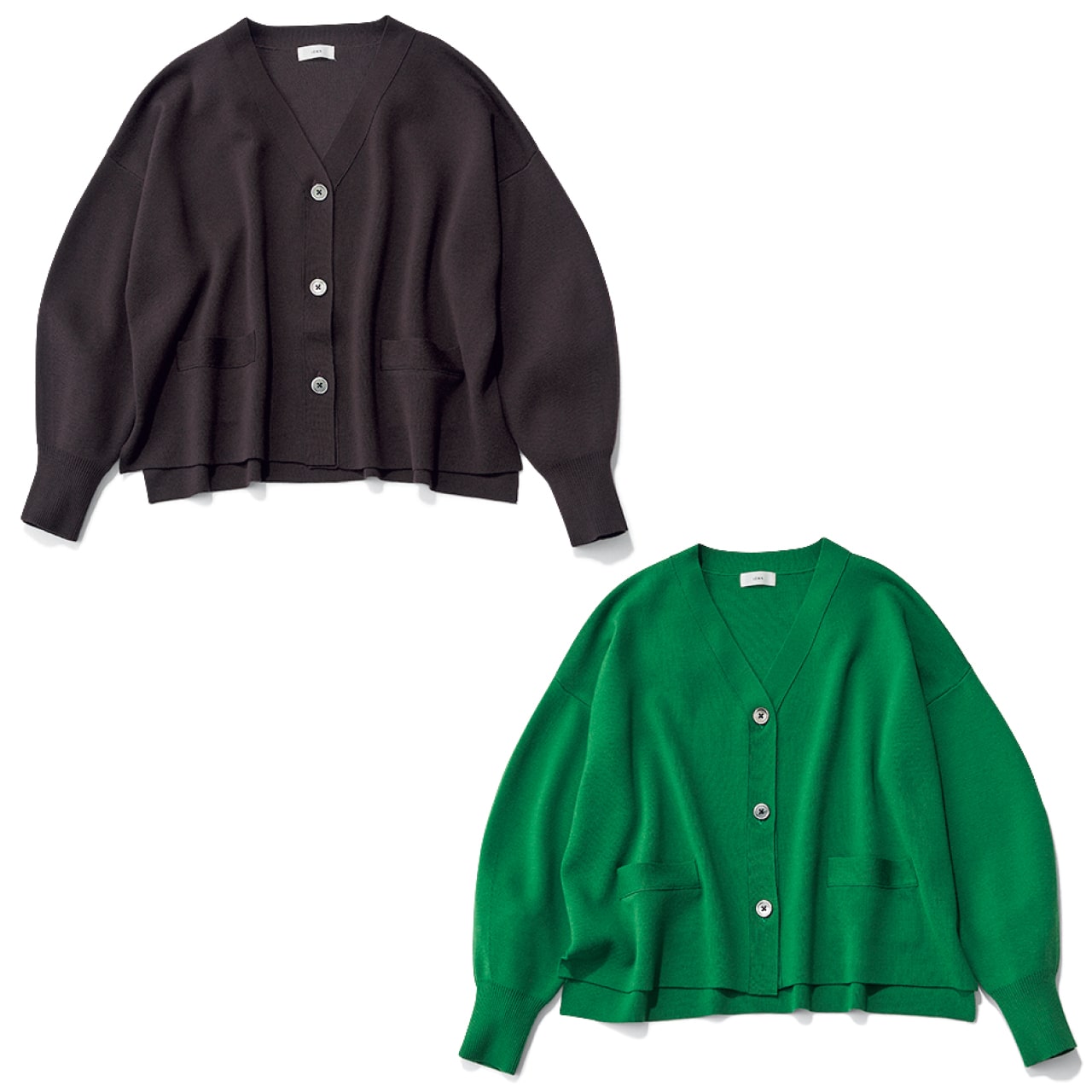 LEE限定 IÉNA（イエナ）【洗える】【LEE別注】スーパーファインスムースショートカーディガン