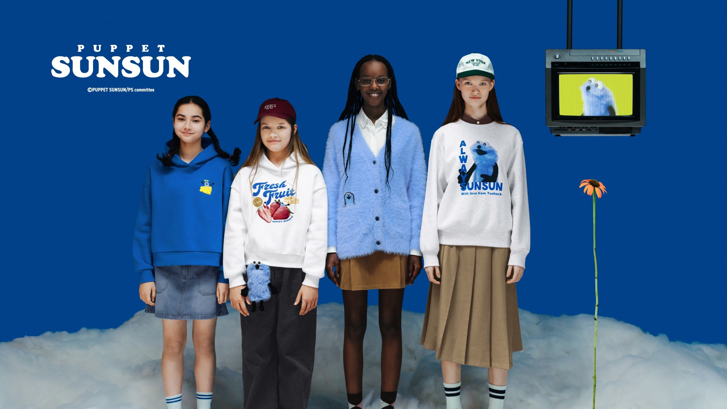 GU×パペットスンスン　メインビジュアル