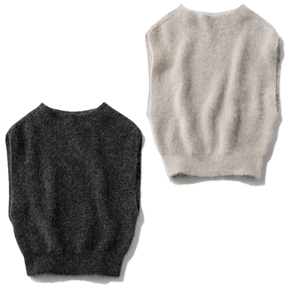 LEE DAYS限定 DEAR DAYS（ディア デイズ）キッドモヘヤ混ベスト