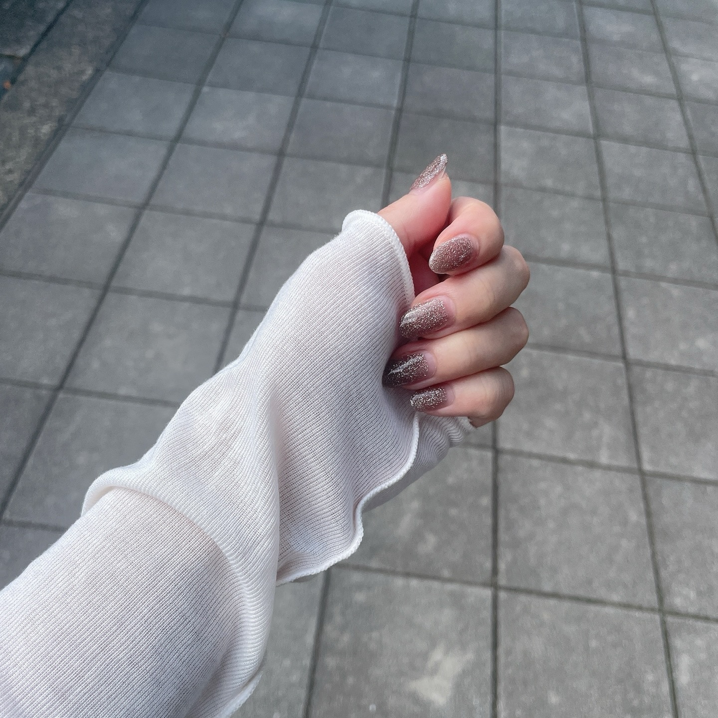 GU ソフトシアークルーネックT