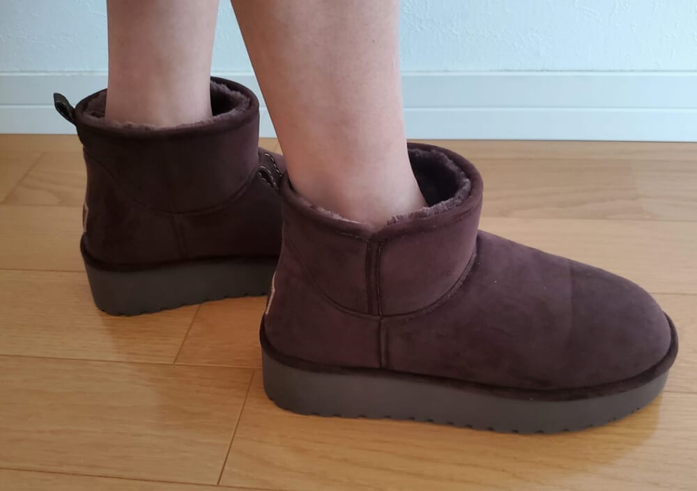 【ABC-MART】COCOCee(ここちぃ)ボアブーツ ウルトラミニ