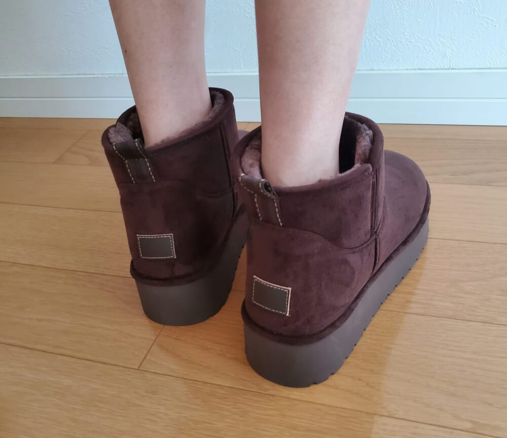 【ABC-MART】COCOCee(ここちぃ)ボアブーツ ウルトラミニ