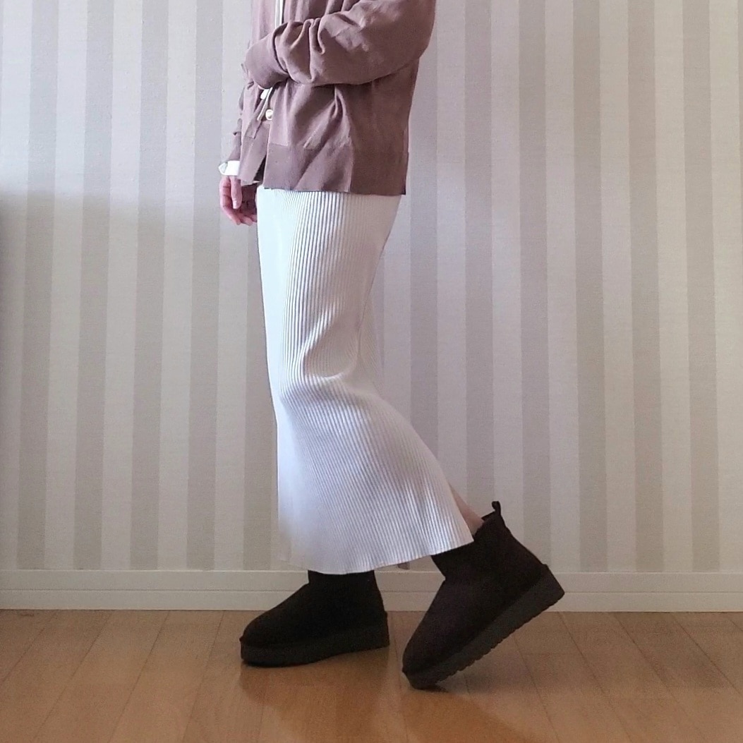 【ABC-MART】COCOCee(ここちぃ)ボアブーツ ウルトラミニ