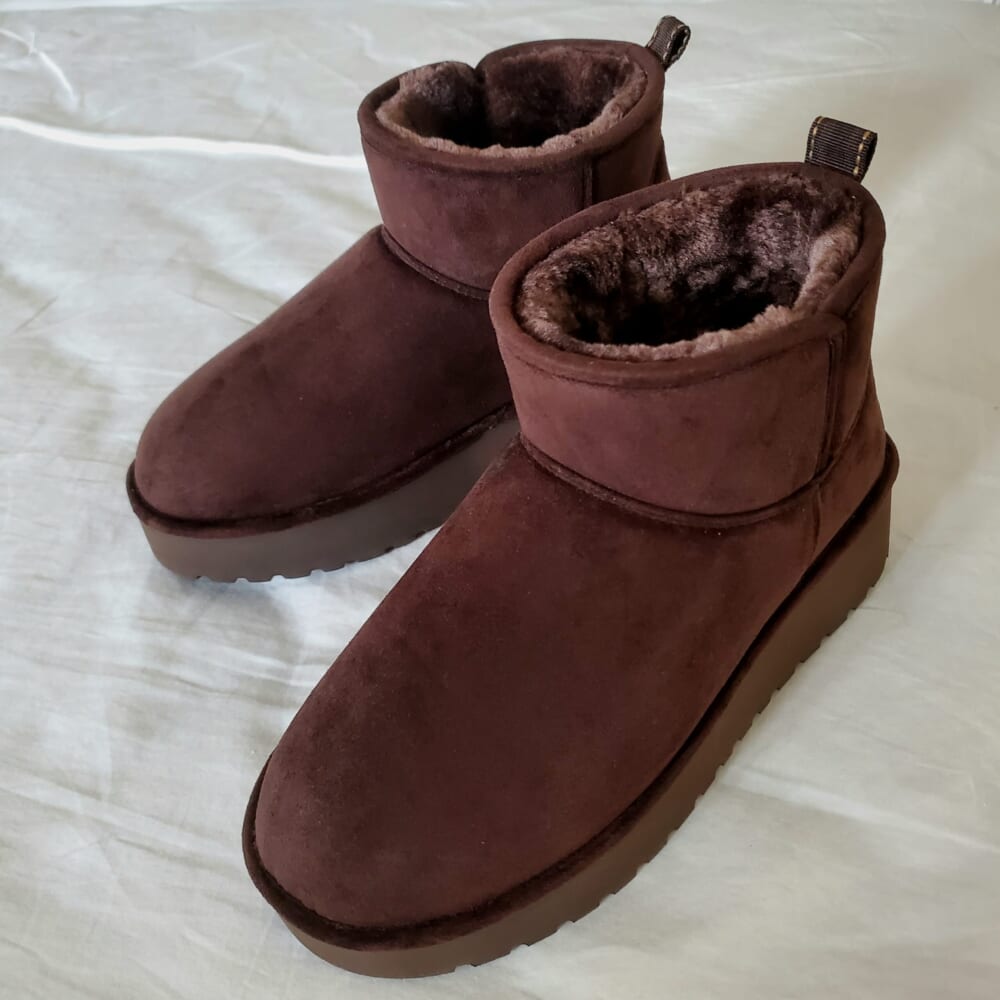 【ABC-MART】COCOCee(ここちぃ)ボアブーツ ウルトラミニ