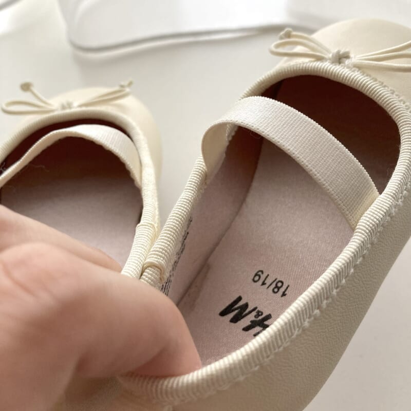 H&Mバレエシューズベビー