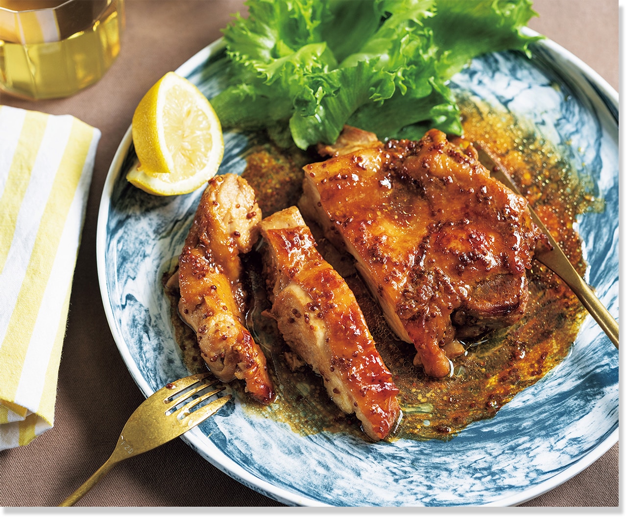 LEE11月号コウケンテツさんの『簡単ハニーマスタードチキン』