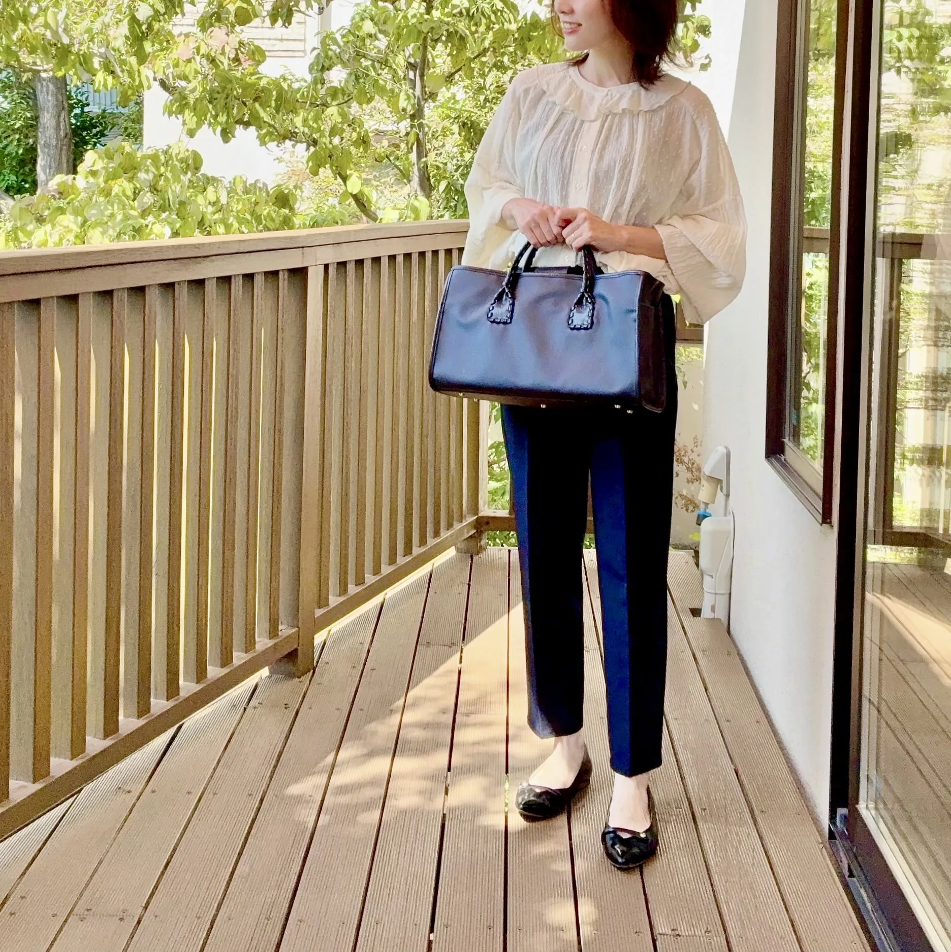 12closet【高橋夏果さんコラボ】【撥水】ハピネスワークバッグ