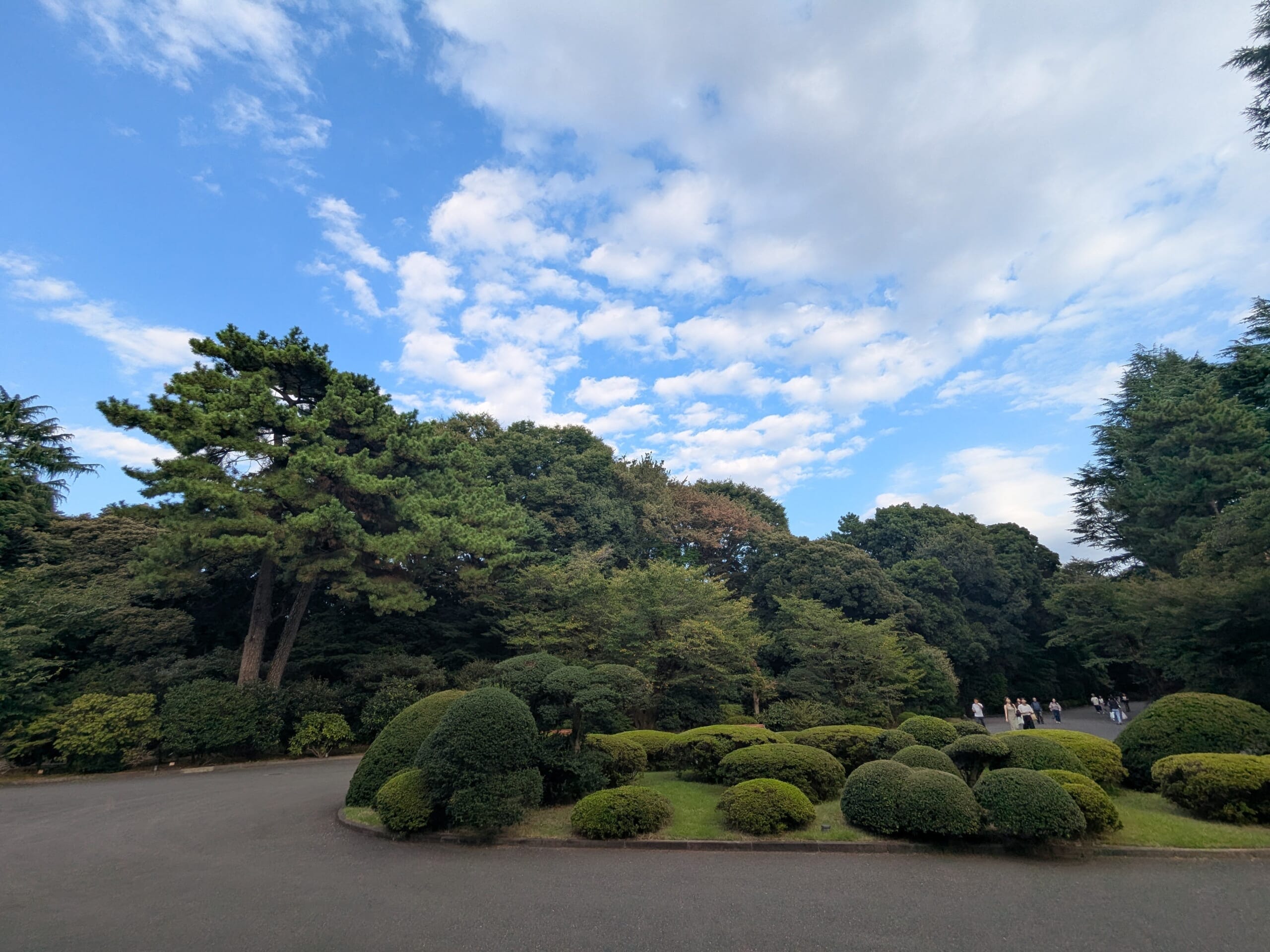 東京都庭園美術館　ロータリー