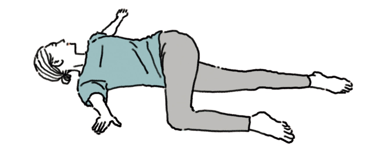 ワニのポーズイラスト