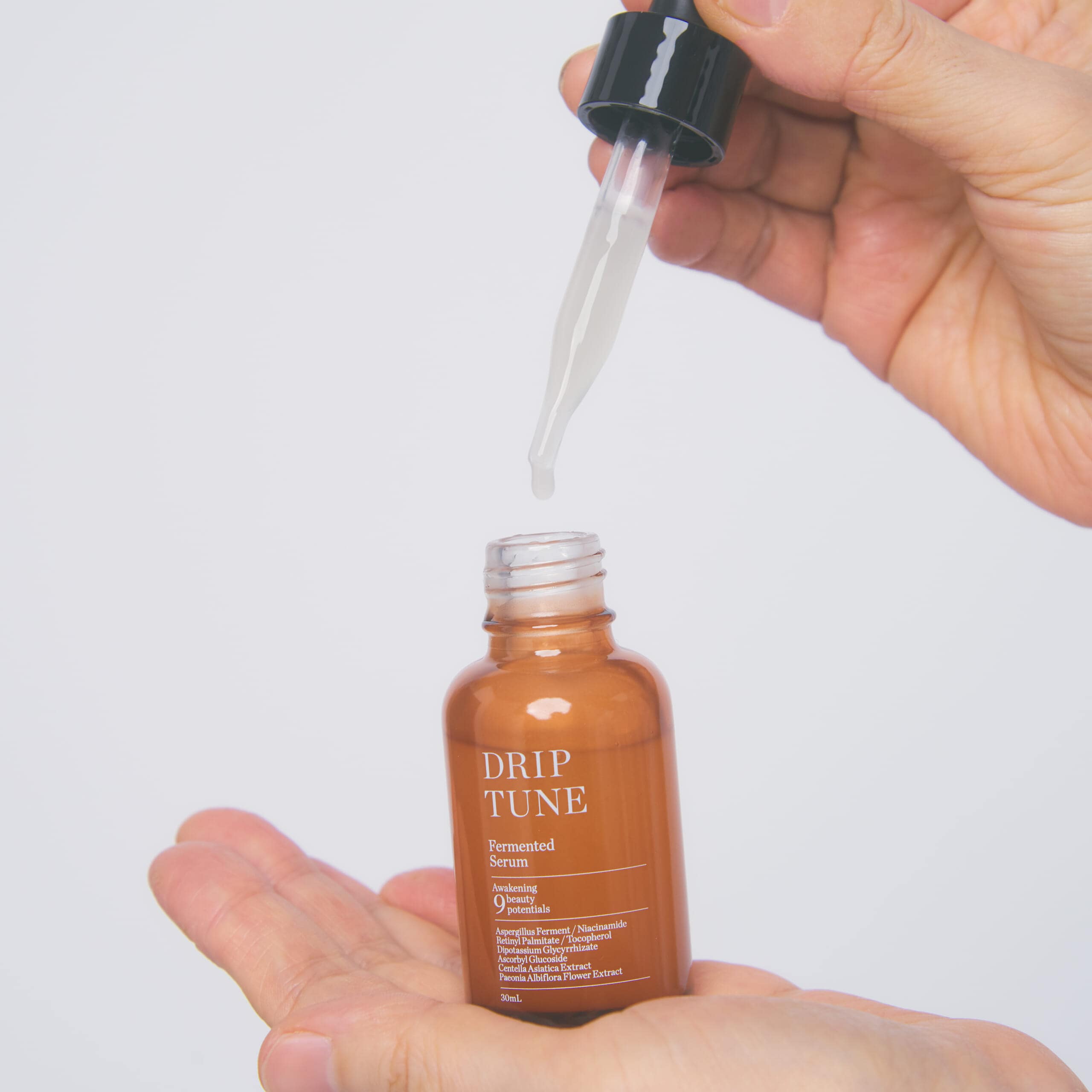 発酵セラムのテクスチャー紹介。