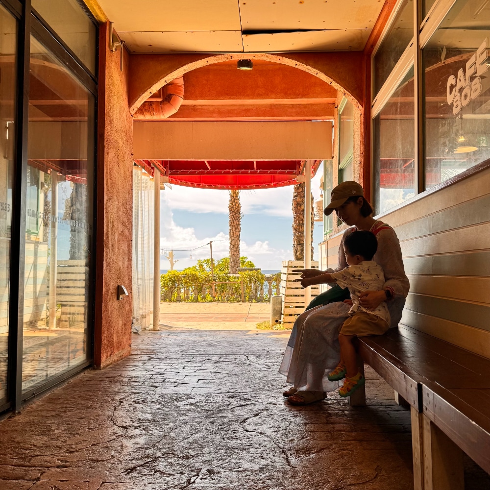 アメリカンビレッジ　親子