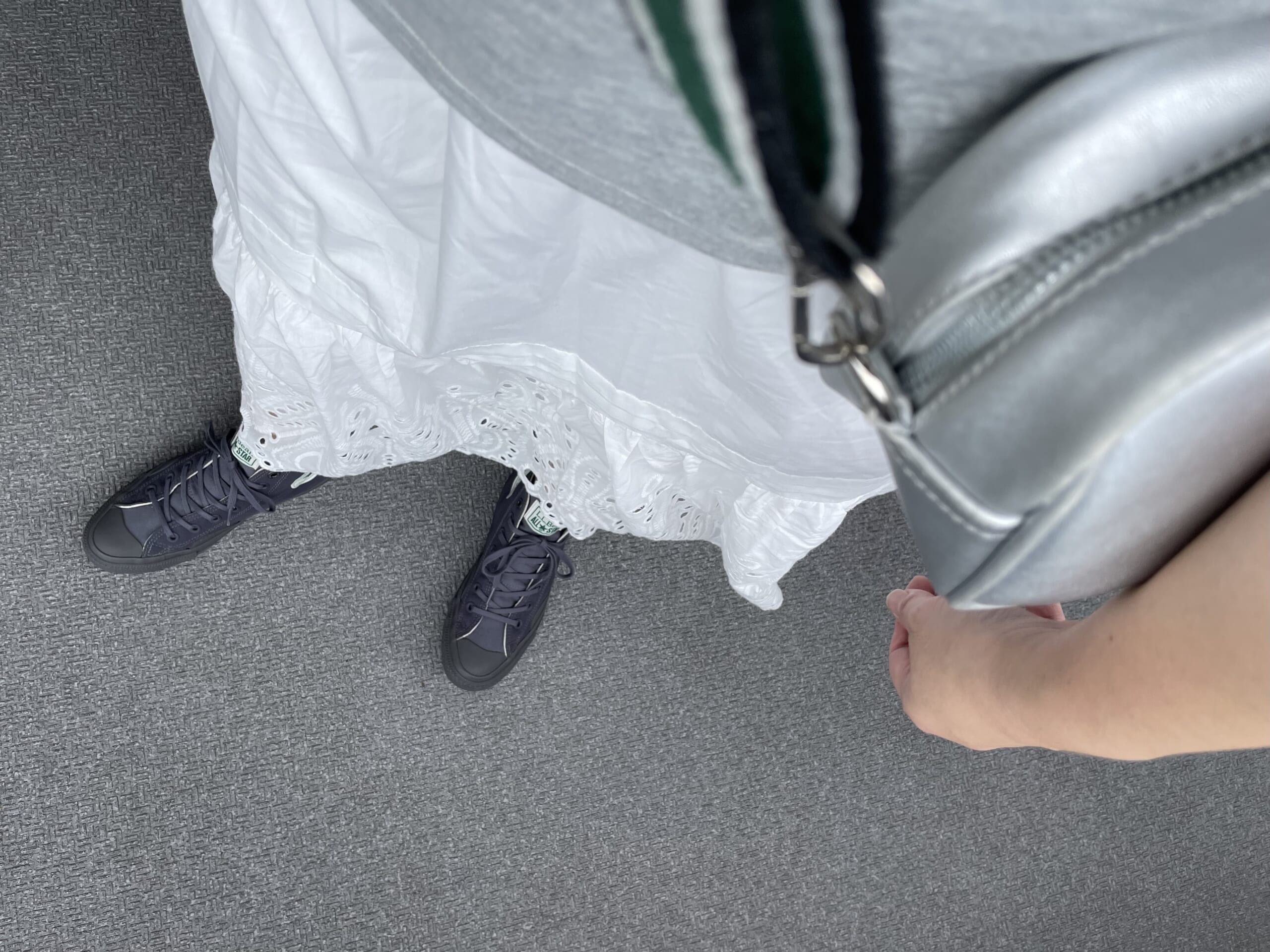 40代女性の2025年10月初旬コーデ、足元写真【その5】