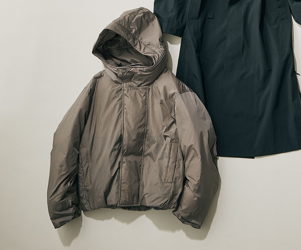 「ユニクロ ユー」パフテックパーカ