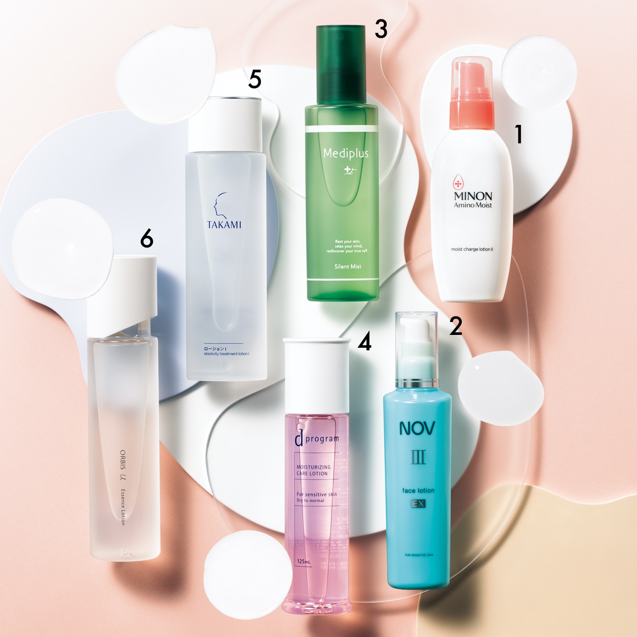 敏感肌用化粧水6個