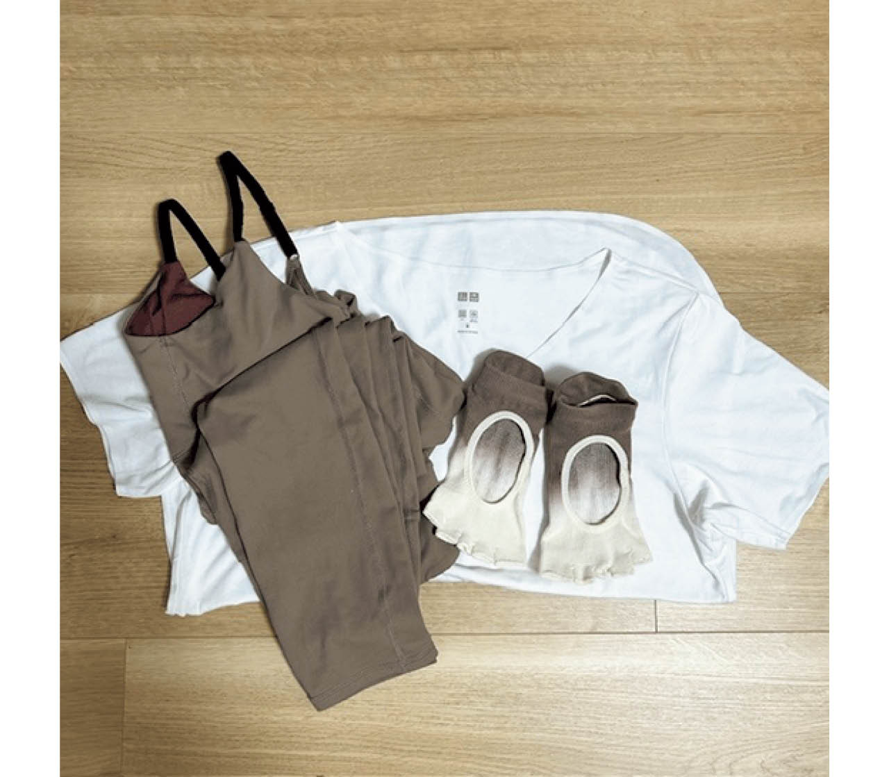 emmiのウエアを着てマシンピラティス継続中です