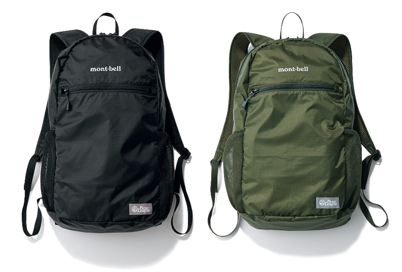LEE限定 mont-bell（モンベル）【洗える】【LEE別注】Picnic League ポケッタブルライトパック15