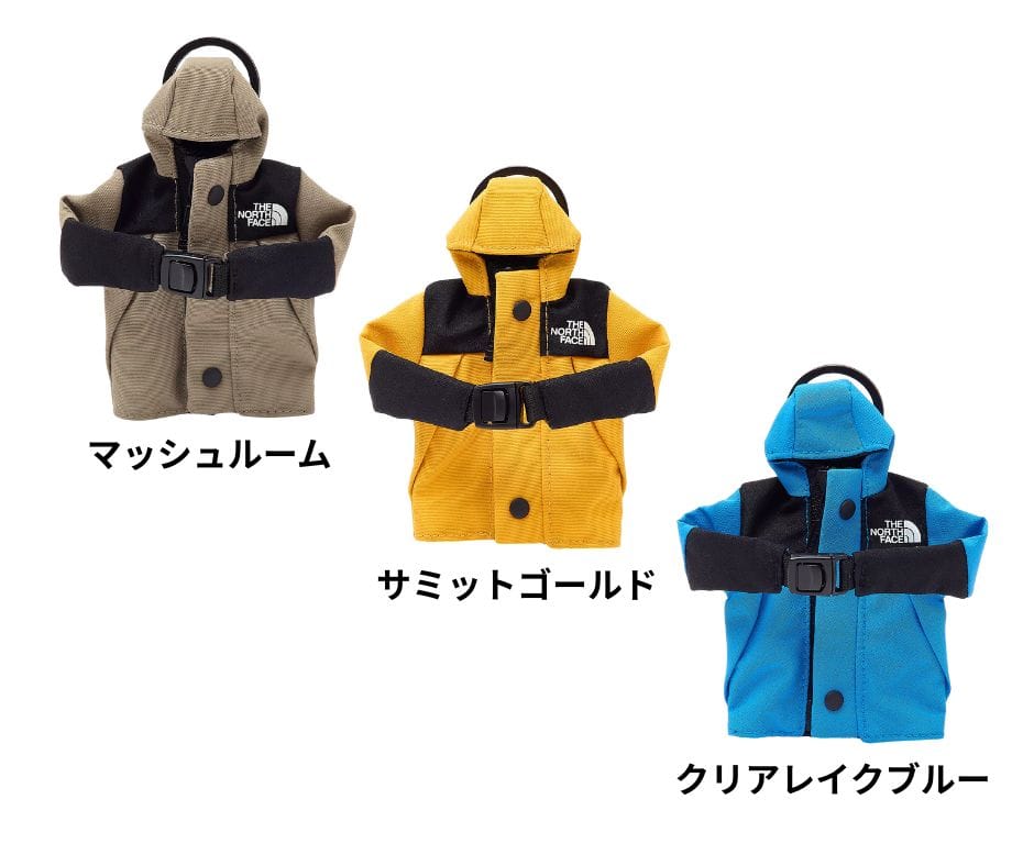 THE NORTH FACE
Mini Mountain Jacket（キーチャーム）
￥5,500　カラバリ3色