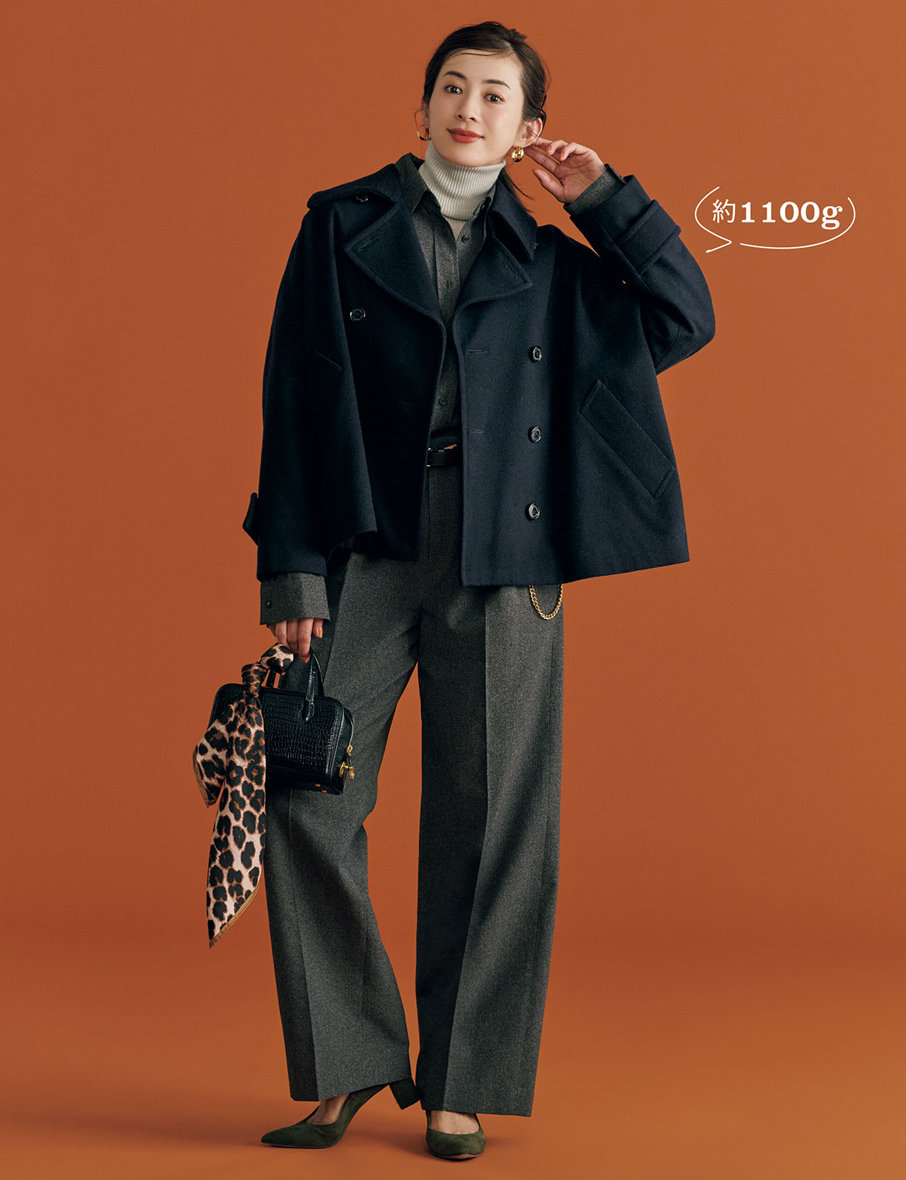 軽い！【ネイビーピーコート5選】1㎏前後の超軽量でモダンに進化