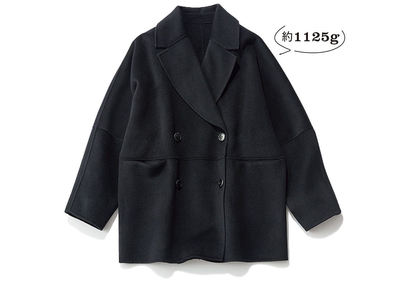 軽い！【ネイビーピーコート5選】1㎏前後の超軽量でモダンに進化