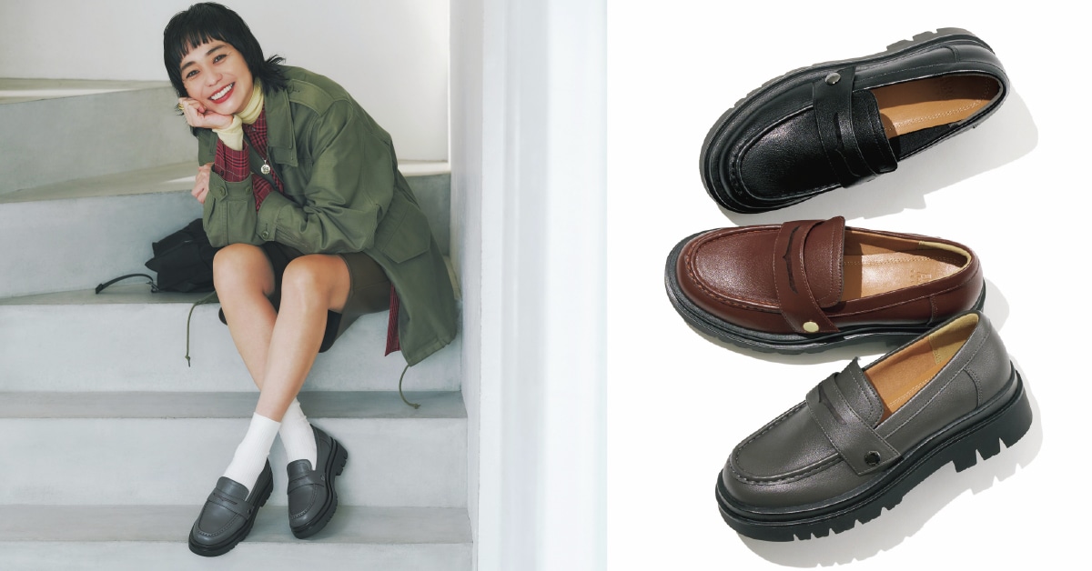 履き心地最高の「2WAYローファー」できました！【LEE監修