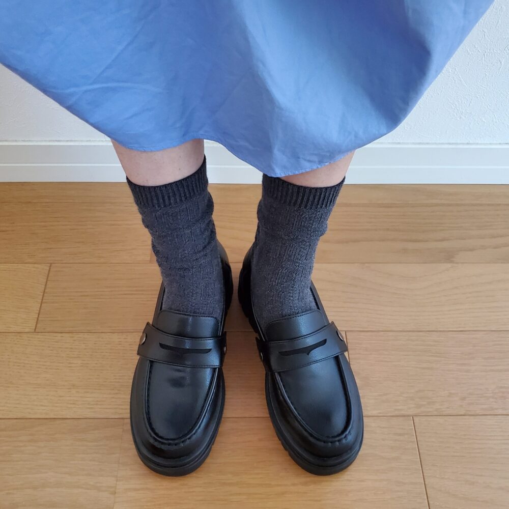 LEE×スタイリスト高橋美帆さん×ABC-MARTコラボ 2WAYロ-ファー