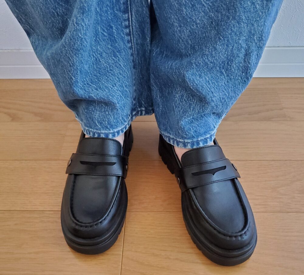 LEE×スタイリスト高橋美帆さん×ABC-MARTコラボ 2WAYロ-ファー