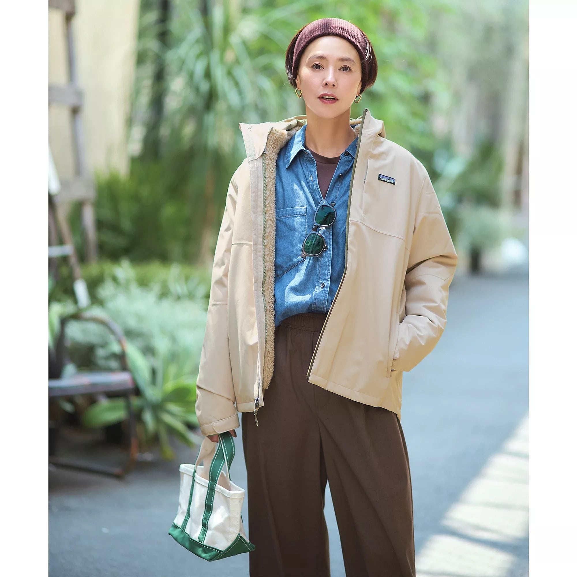 patagonia
【洗える】【防水】【透湿】【リバーシブル】K’s－4－in－1 Everyday Jkt　166㎝　XXL着用　