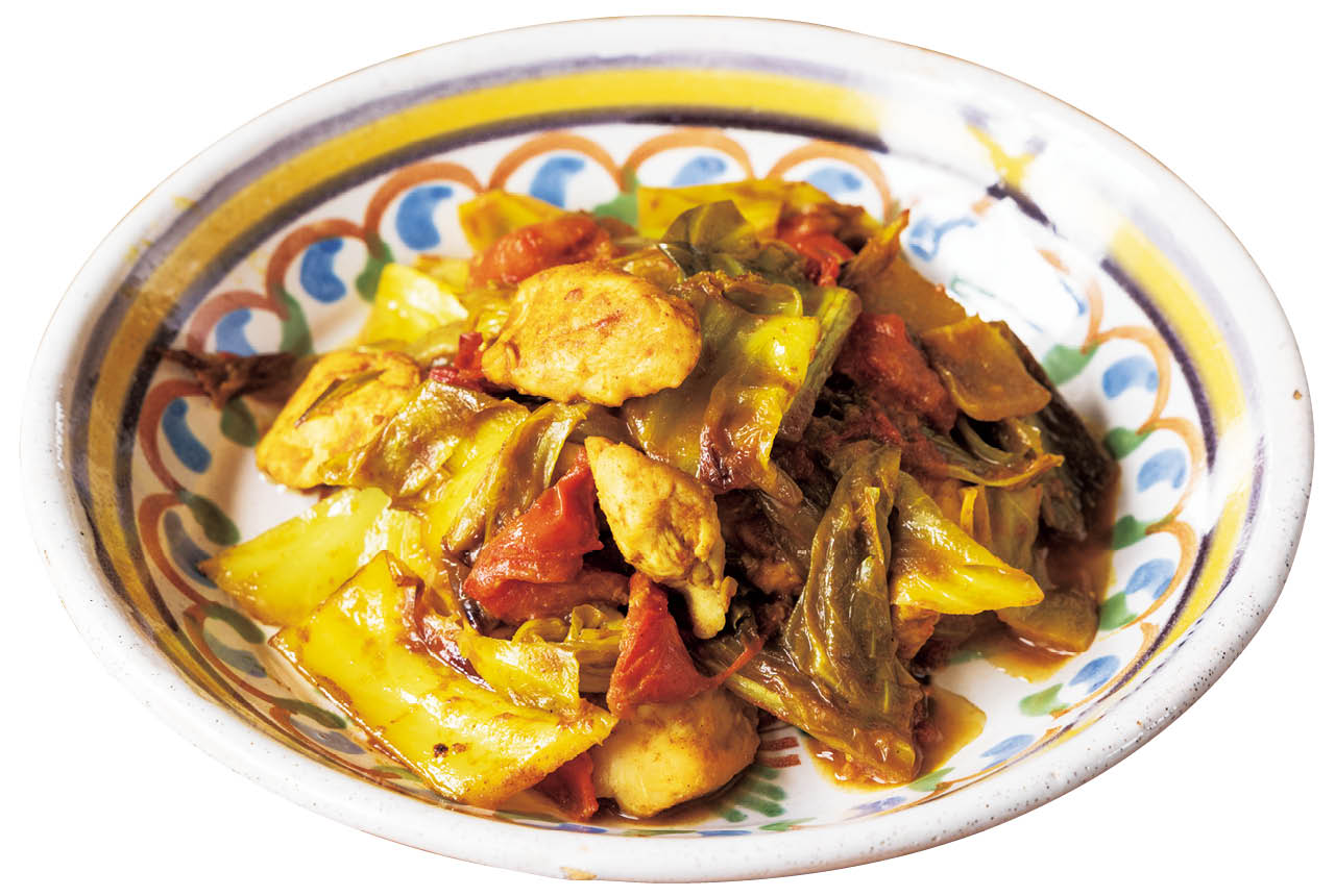 ささ身と野菜のカレー煮