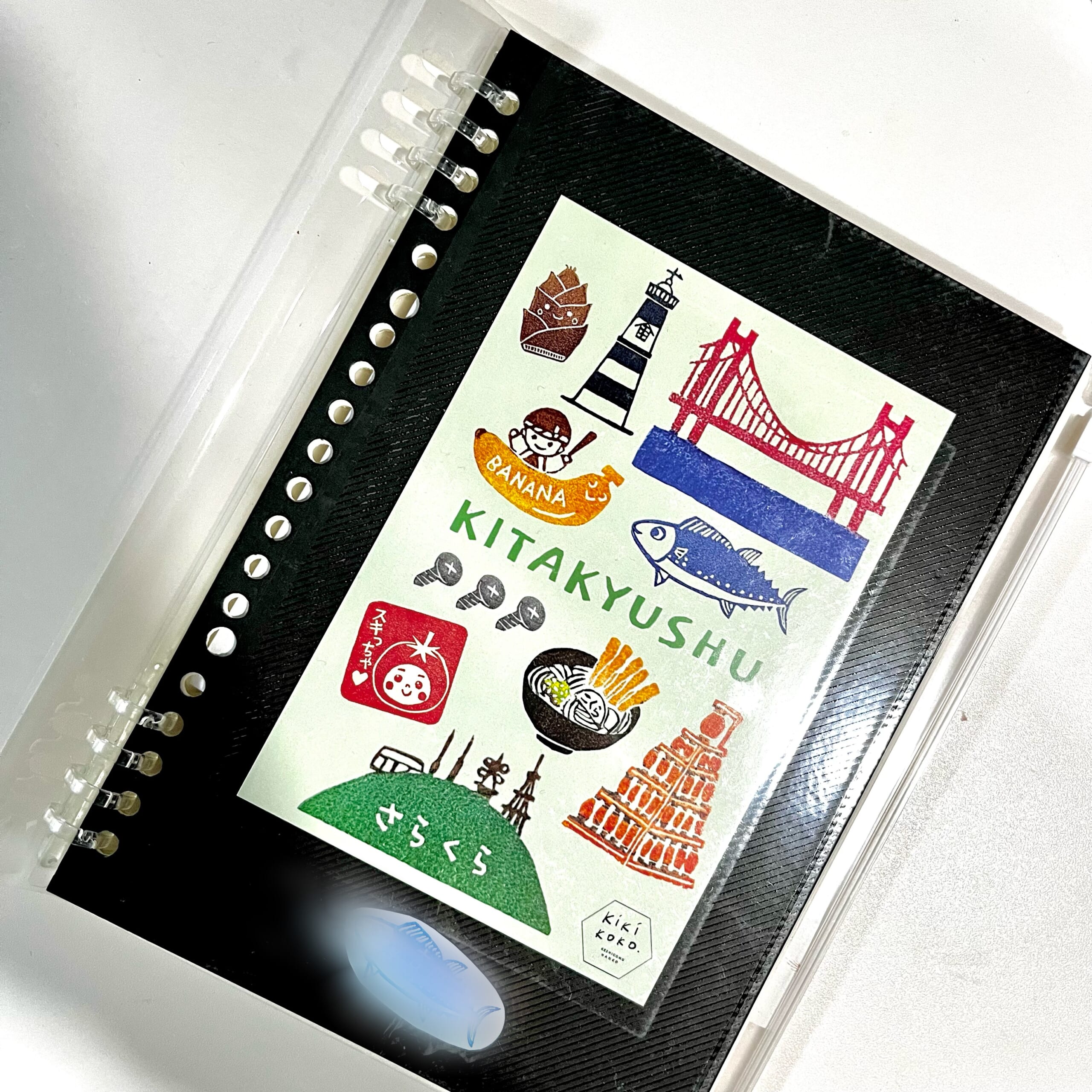 ノート　ポストカード