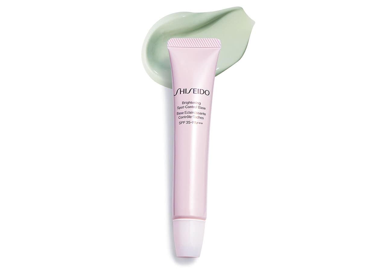 ブライトニング スポットコントロール ベース グリーン（医薬部外品） SPF35・PA＋＋＋ 32ℊ￥5500／SHISEIDO