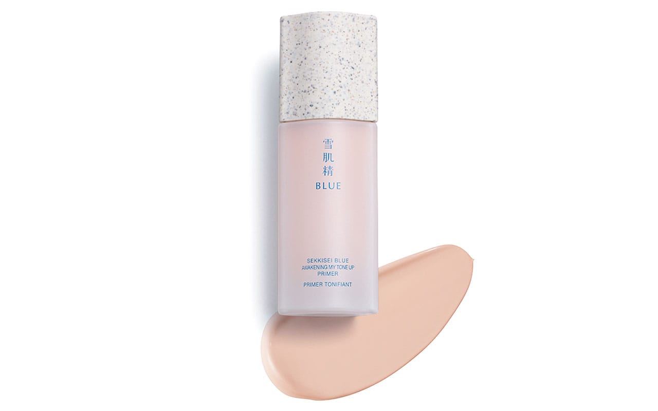 雪肌精 BLUE アウェイクニング マイ トーン プライマー SPF35・PA＋＋ 30ℊ￥4950（編集部調べ）／コーセー