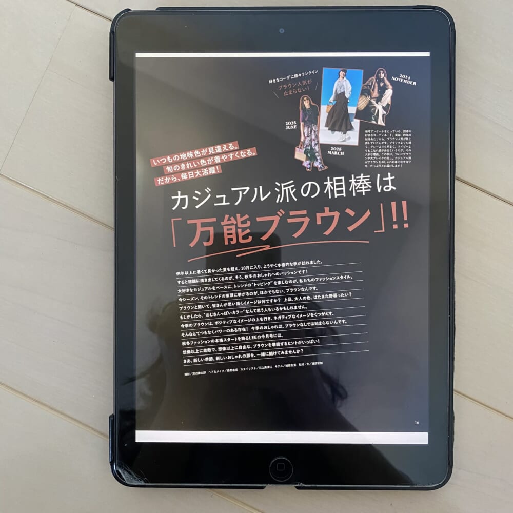 LEE　ブラウン　コーデ