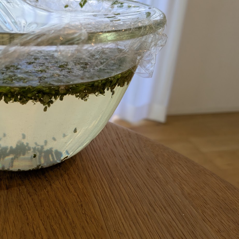 LEE100コポ　紫蘇のあく抜き　季節の手仕事