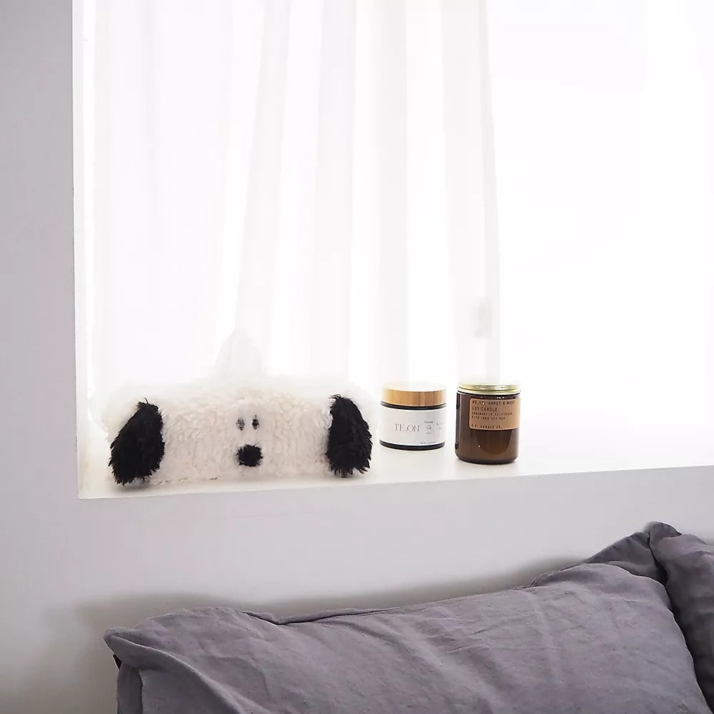 "HEMING’S
【PEANUTS】ｔｅｎｔｅもこもこフェイス
￥3,960"　スヌーピー　ティッシュケース