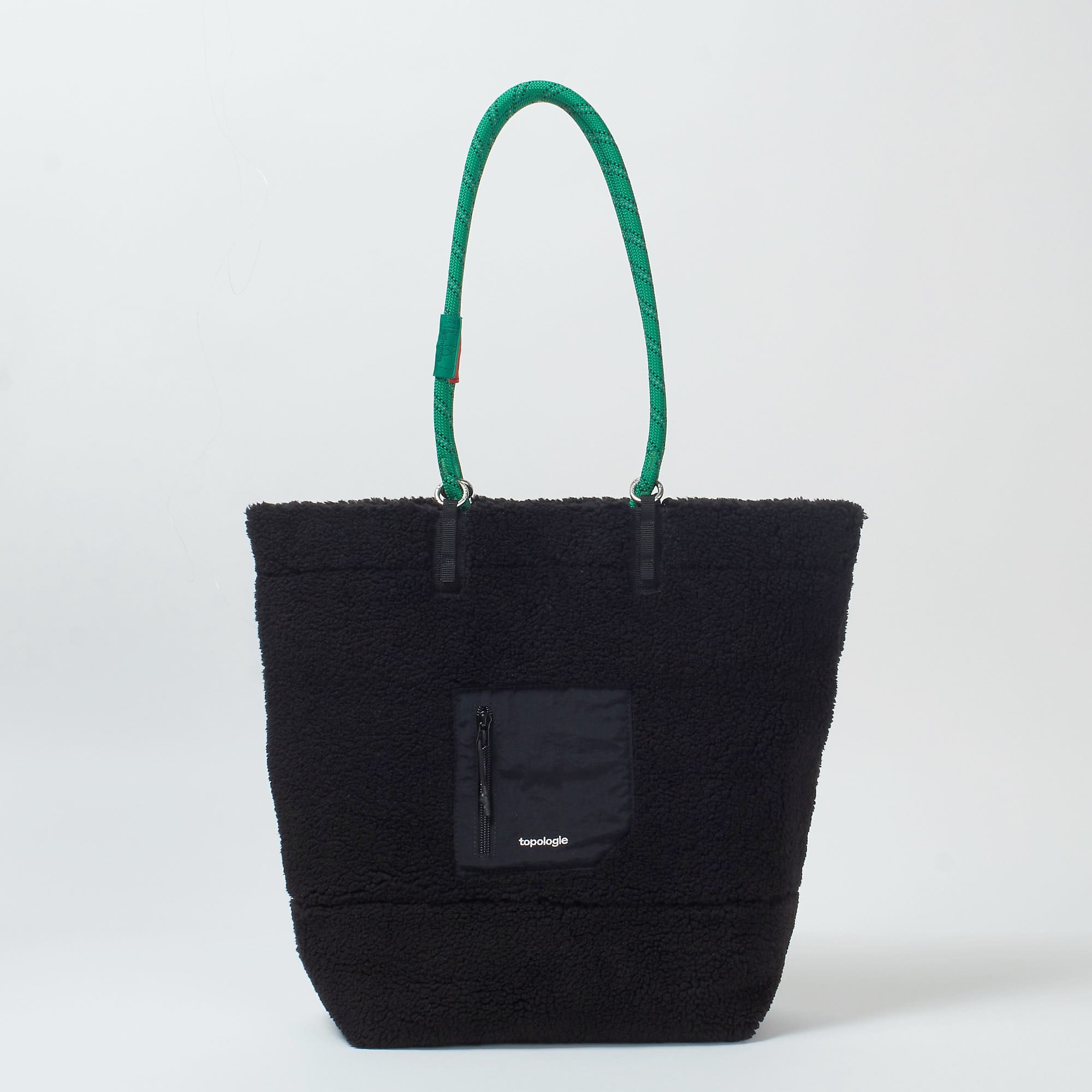 "topologie
【LEEオリジナルセット】ループトートバッグ（Fleece）
￥21,010"　ブラック