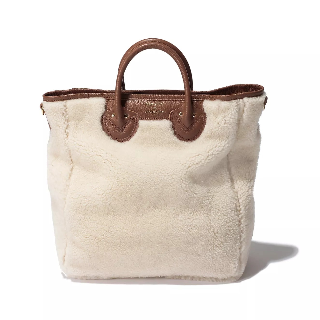 "YOUNG & OLSEN The DRYGOODS STORE
【HPS別注】SHEERING TOTE M ／HPSSP
￥52,800"　モコモコ　トート
