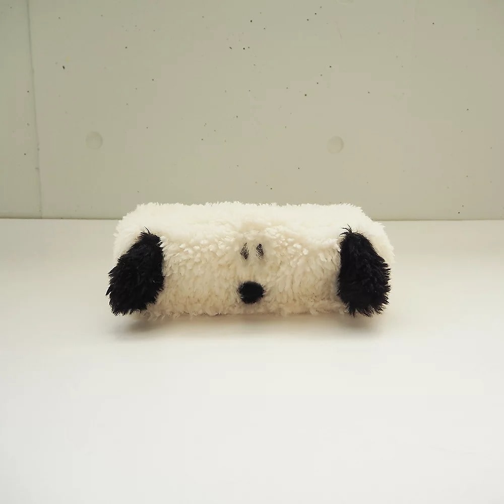 "HEMING’S
【PEANUTS】ｔｅｎｔｅもこもこフェイス
￥3,960"　スヌーピー　ティッシュケース