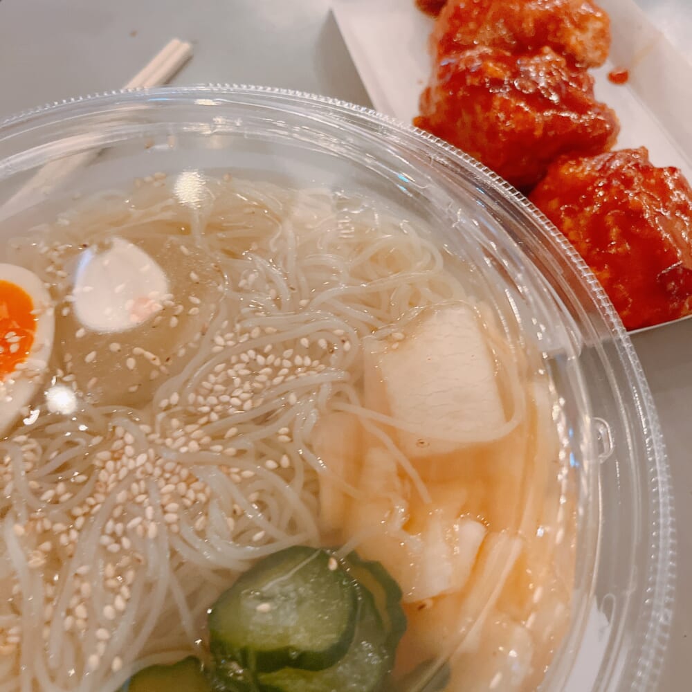 万博 冷麺 ヤンニョム