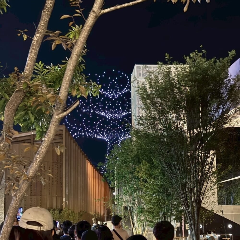 万博 ドローンショー