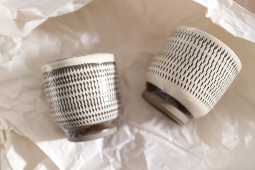 小鹿田焼　湯呑