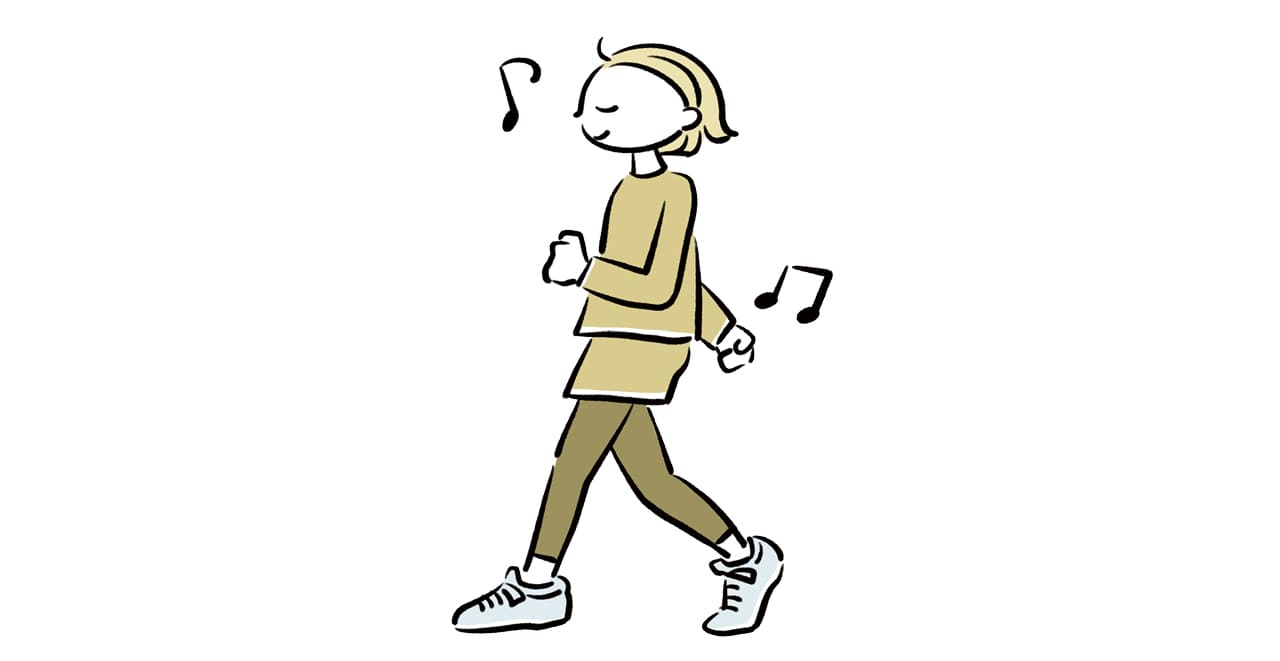 「歩く」ことを習慣に