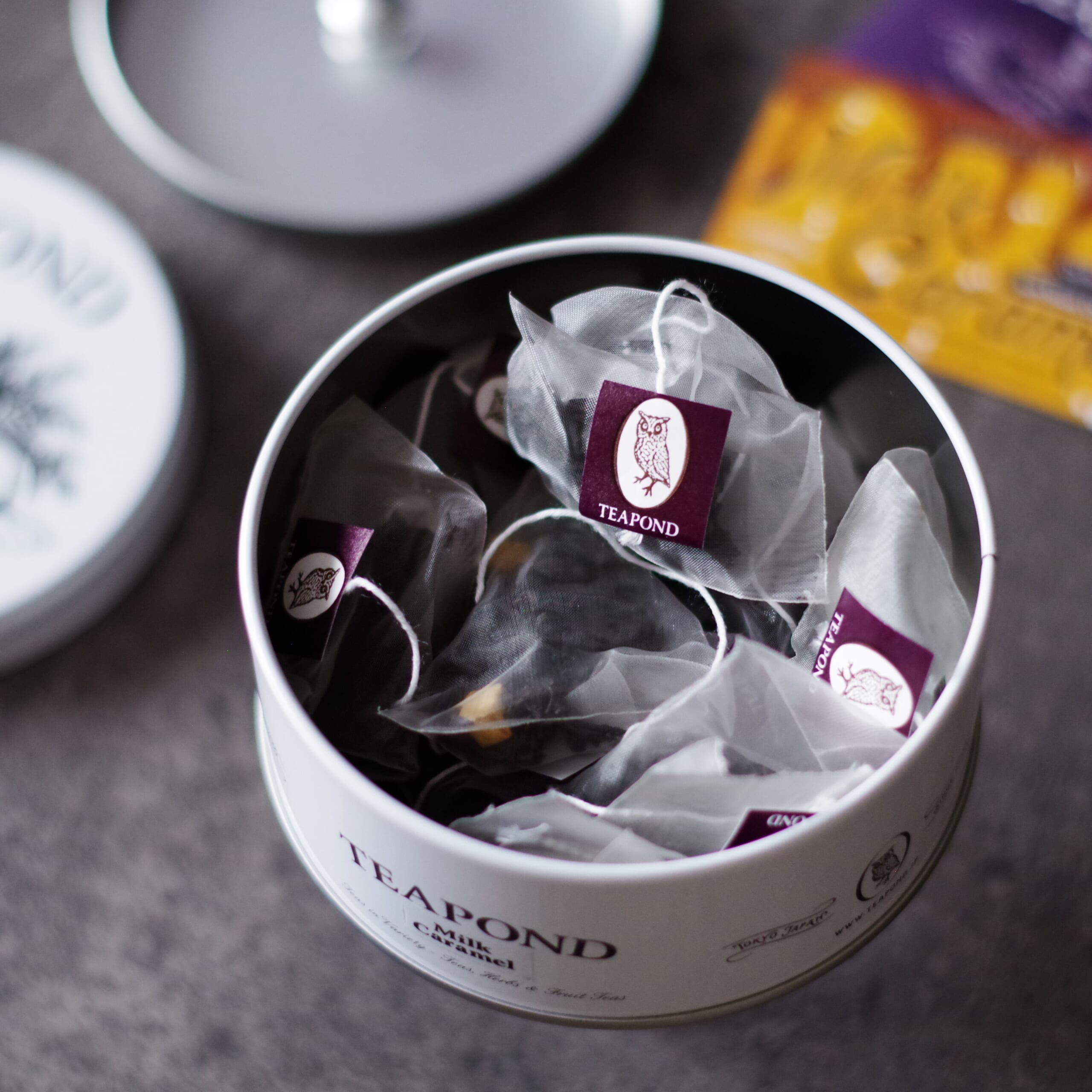 TEAPONDの「ミルクキャラメル」中身