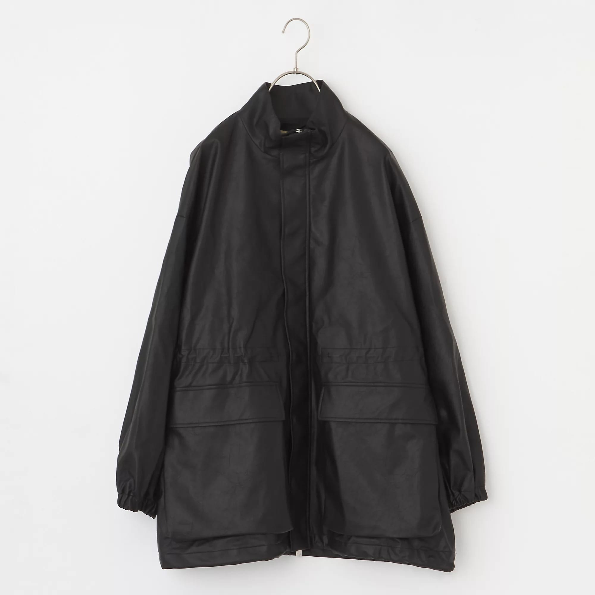 "Curensology
ヴィンテージフェイクレザーコート
￥39,600"　