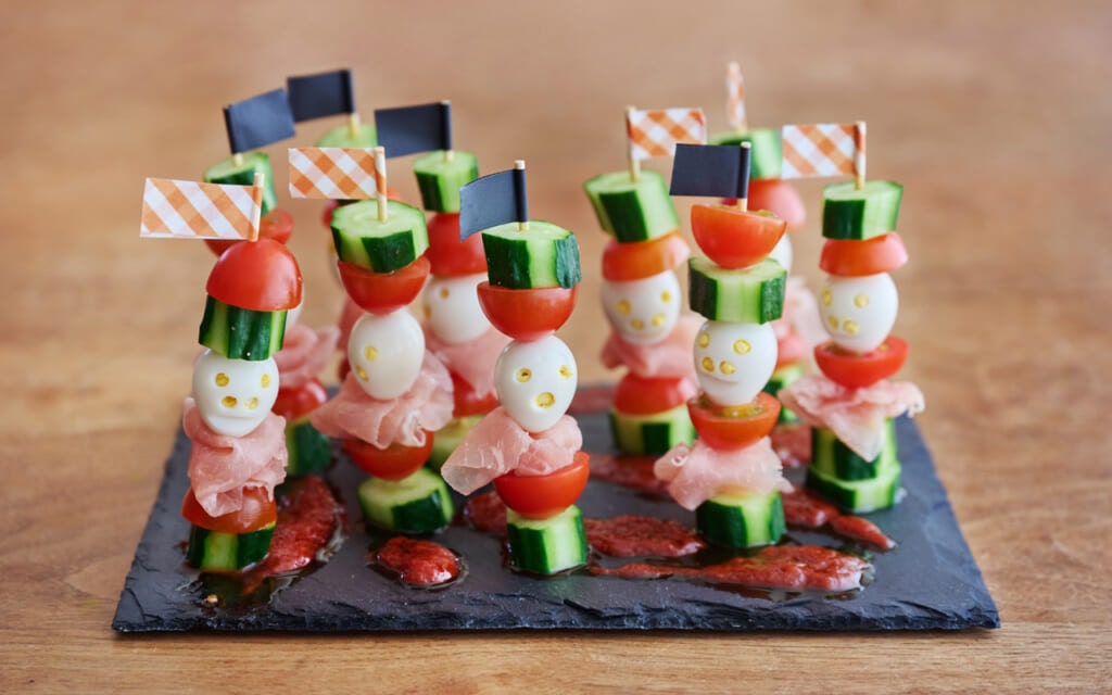 パーティーにぴったり！「ハロウィンピンチョス」レシピ／近藤幸子さんの「おやこおやつ」