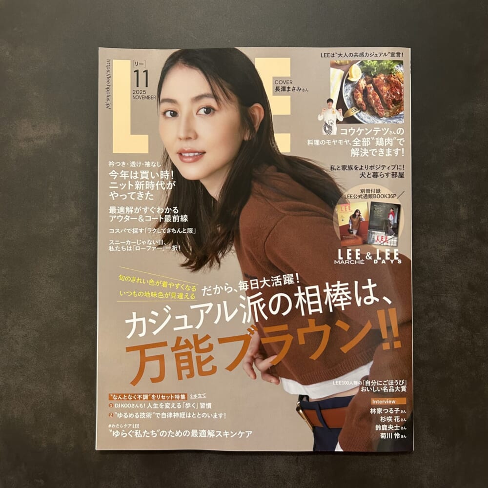 長澤まさみ LEE ブラウン