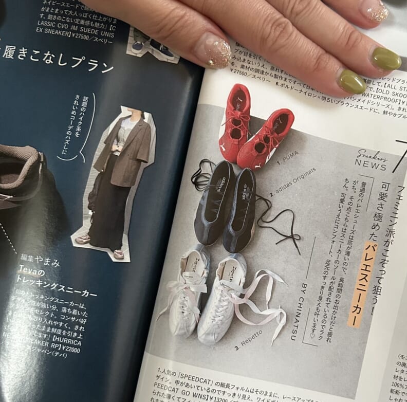 バレエスニーカー LEE