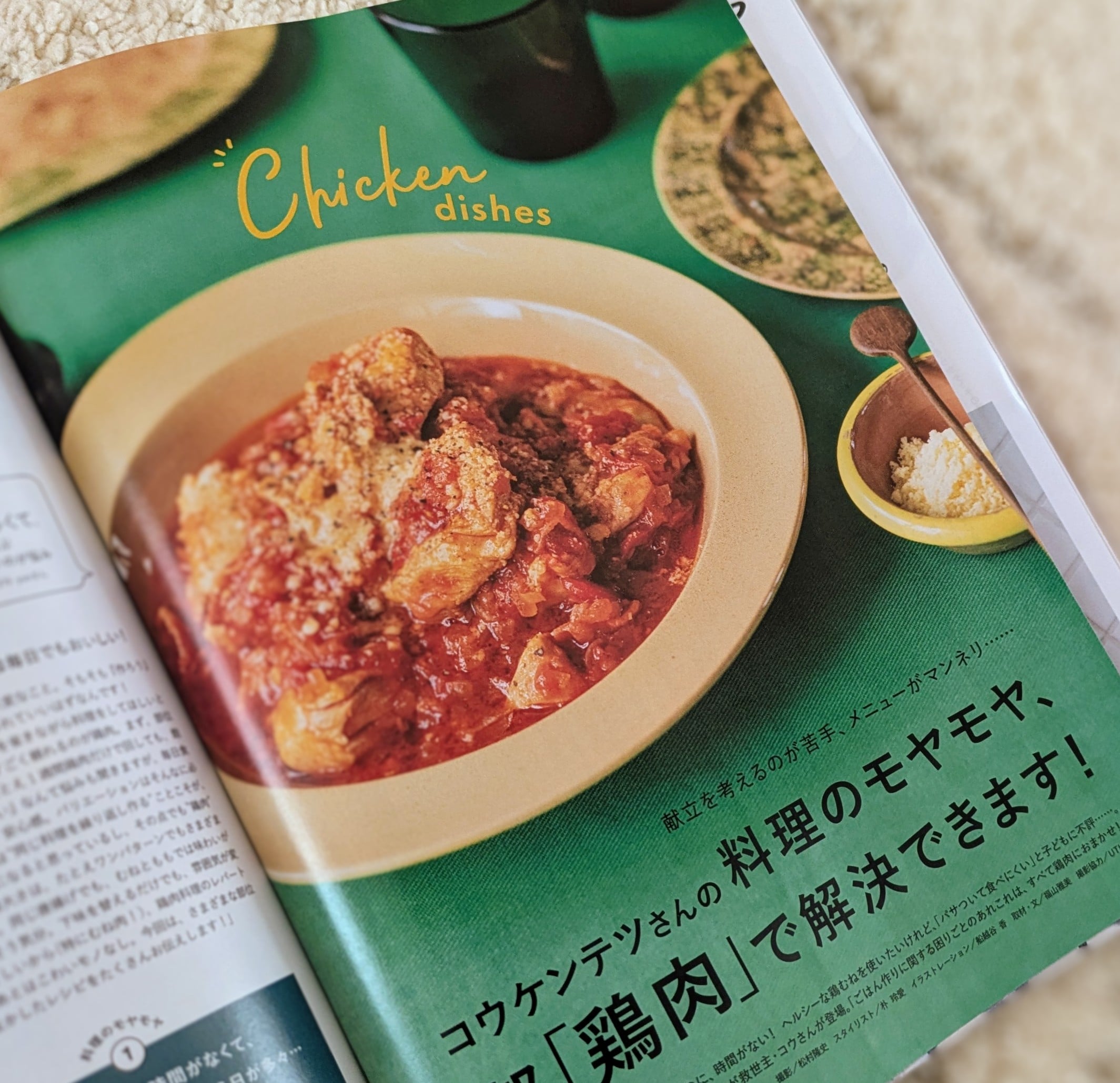 LEE2025年11月号コウケンテツ『鶏肉レジ』特集