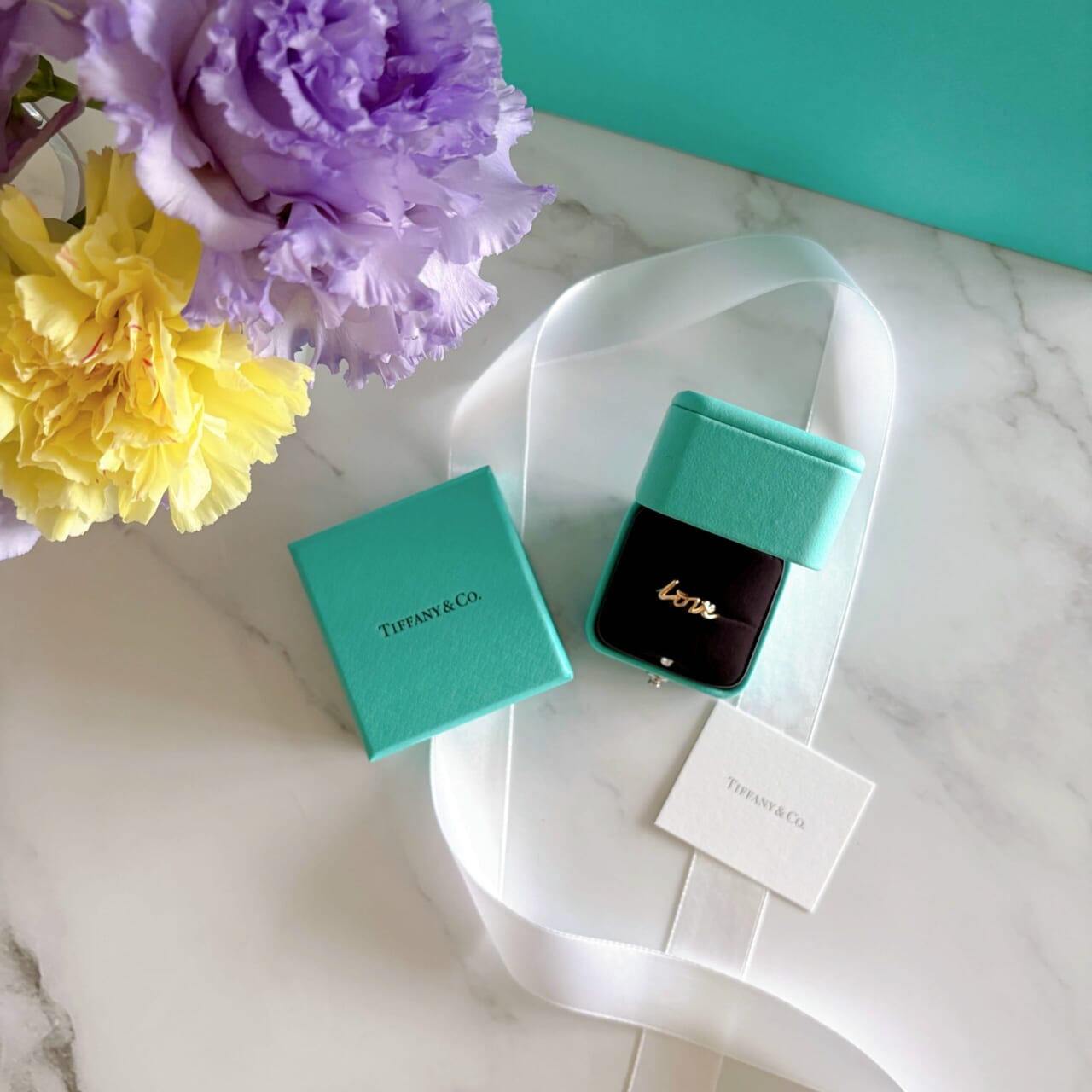 ティファニー ラブ リング ローズゴールド